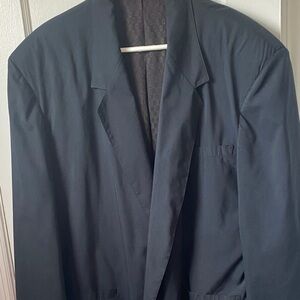 Classic Black Men's Blazer xl silk